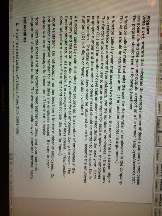  Program Write a C++ program that calculates the average number of