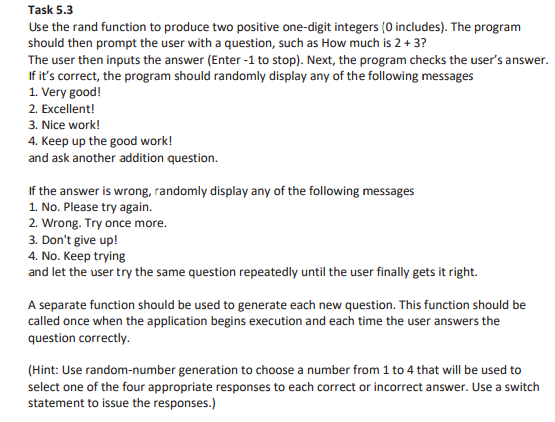 USE C++ TO WRITE THIS PROGRAM , i'm not pretty sure how