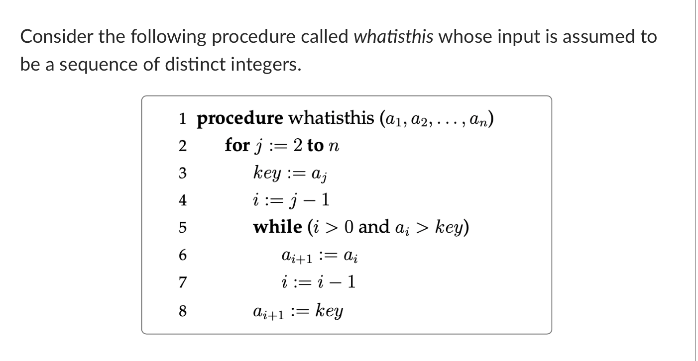 this is Mathematical concept in computing 2.thank you Consider the following