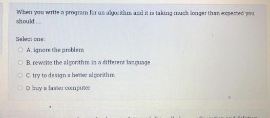  When you write a program for an algorithm and it is