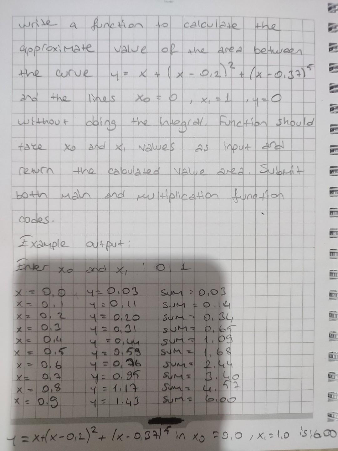 please 1 2 3 4 5 C programming write a function