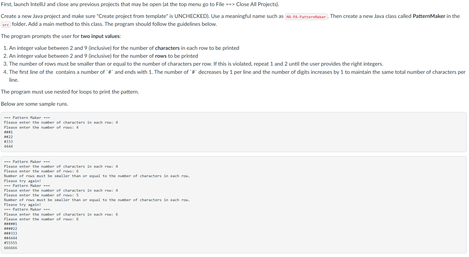 Keep as simple as possible please First, launch IntelliJ and close any