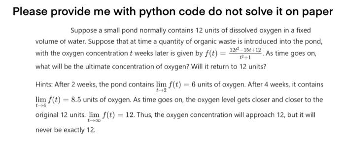 this is computer science question Please provide me with python language code!!