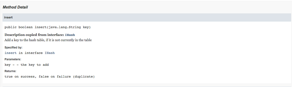 // Method of hashing HashFunction hasher; // Hash table : an ArrayList