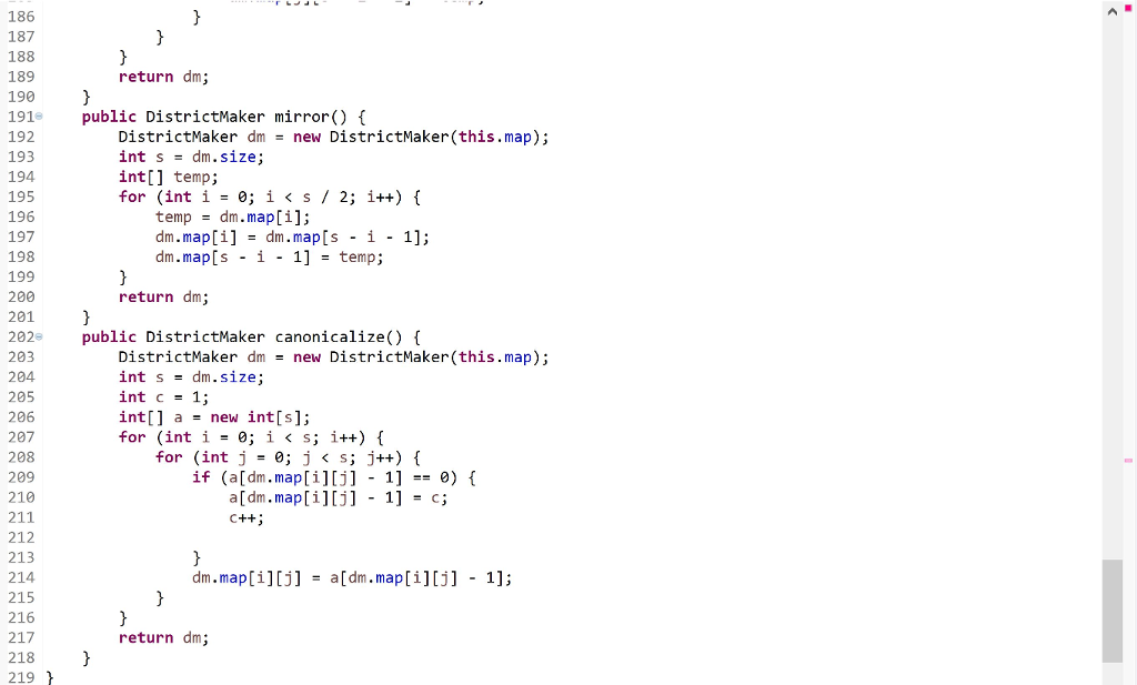 if two maps are tied on total perimeter, break the tie using