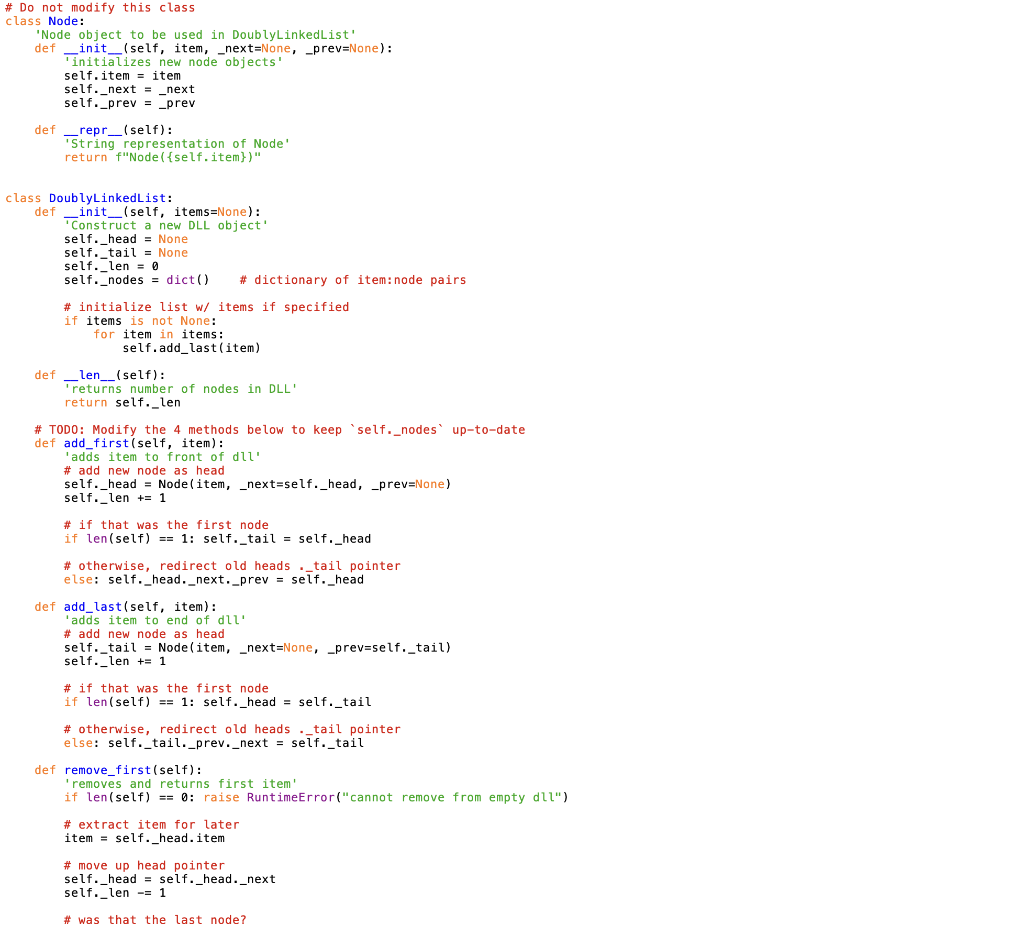 for queues or deques. A downside of DLLs (and other linked data