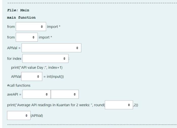 index in range total = total + average = total/14 return File: