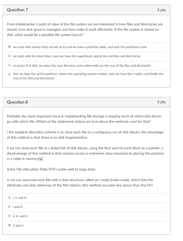 contain millions of them. Does the operating system know or care what