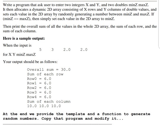  can it be in programming language C, thanks! /* * You