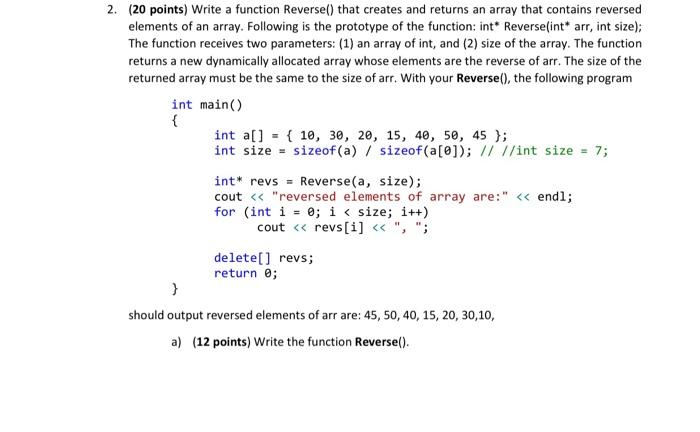  hand write code please and answer a and b please 2.
