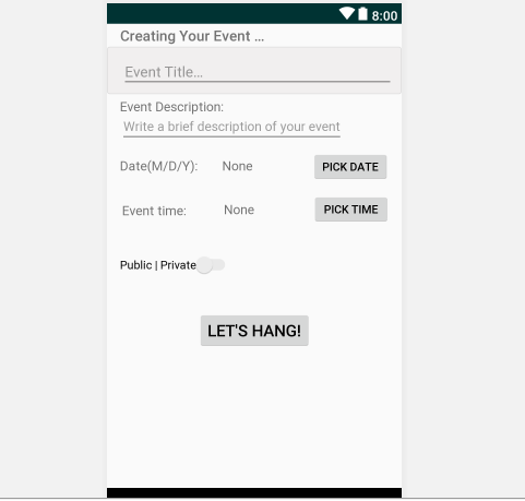 Android Studio I am making an XML page in android studio and