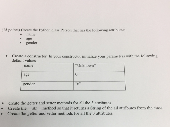  Python3 Ceaite a ha . name . age . gender .