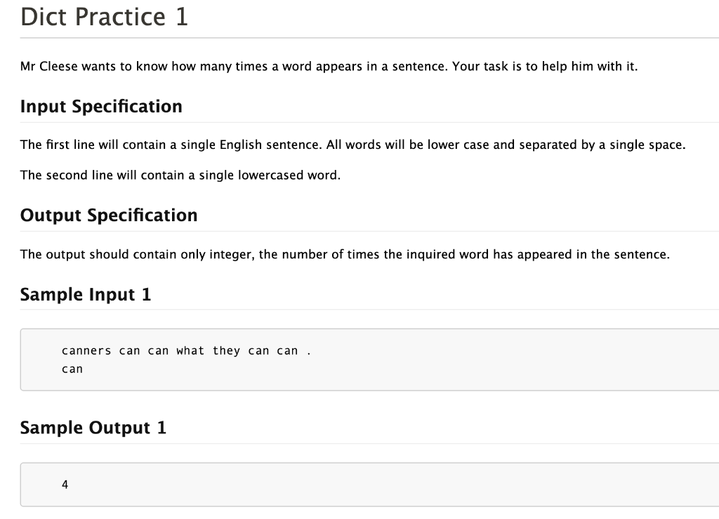 Question 1: python Question 2: python python Dict Practice 1 Mr Cleese