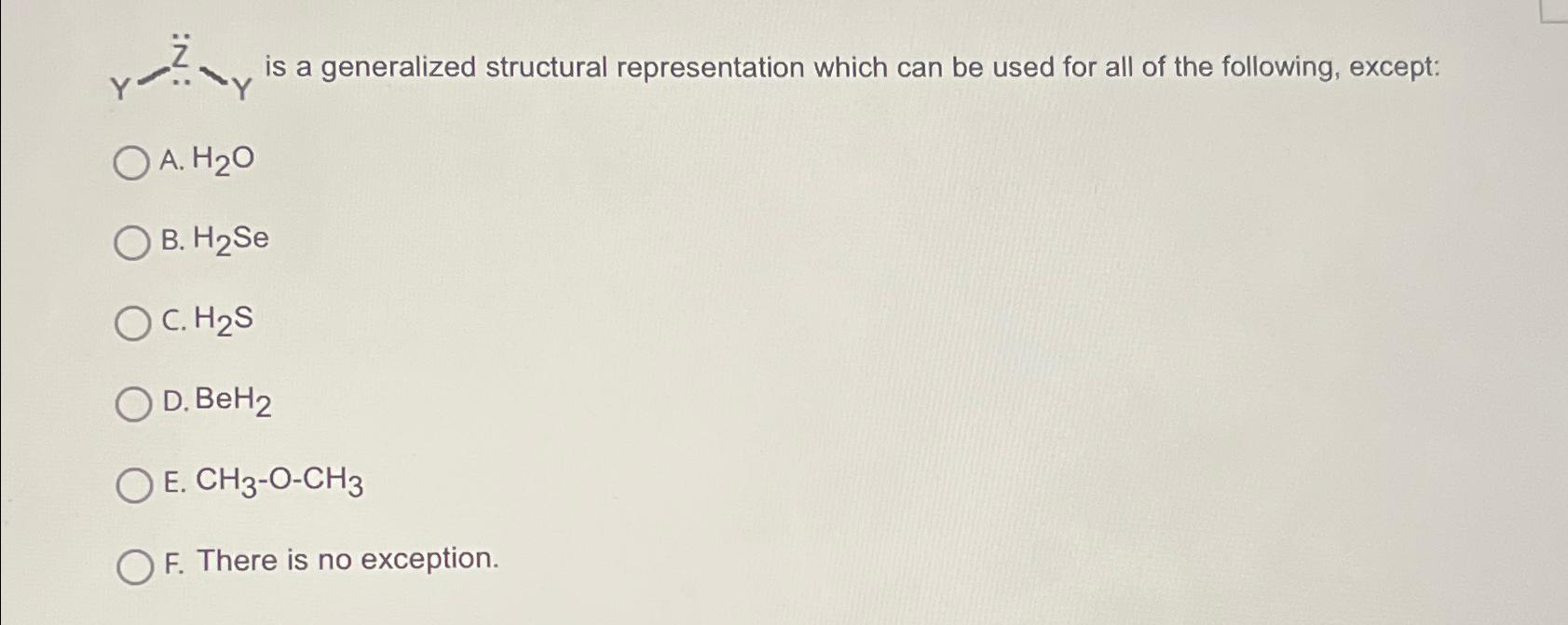  Y-ZY is a generalized structural representation which can be used for