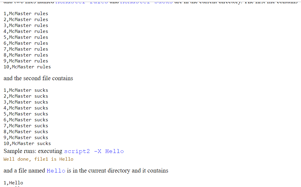 should have 1 or 2 or 3 command line arguments (we are