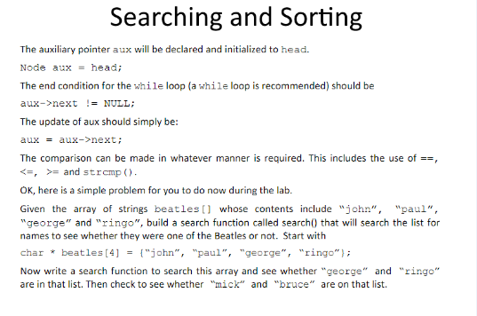  Will need 3 different C programs, can be commented out in