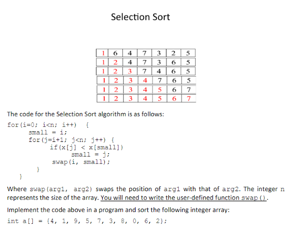 the c file unless it needs to be activated. Searching and Sorting