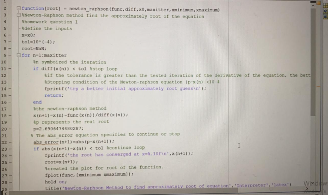 i need flowchart for this mathlab code thanks 2. 3 4 5