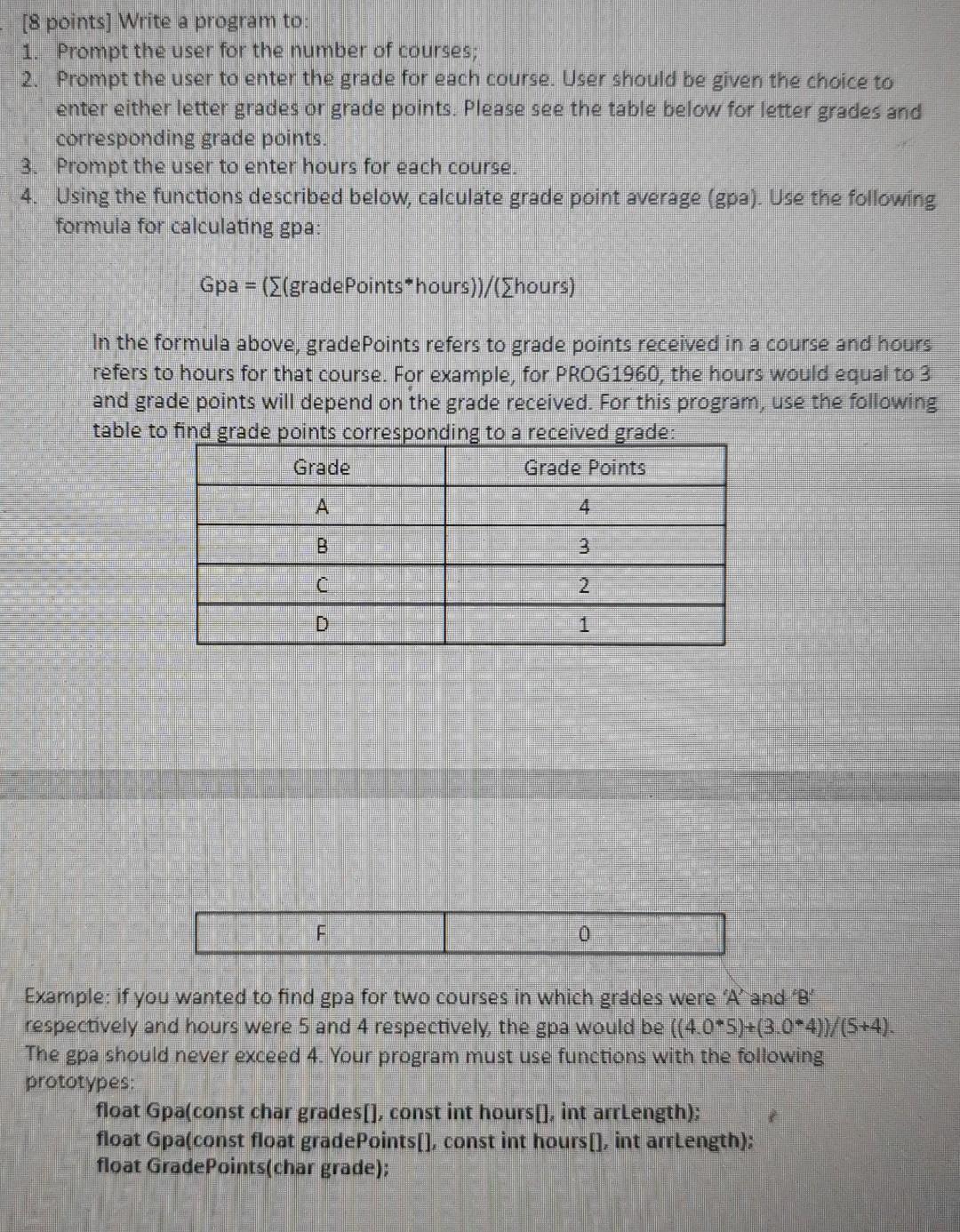  I want to write this code in C++, with all requirements