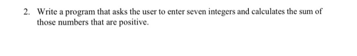  Java , not as loops , one by one integer 2.
