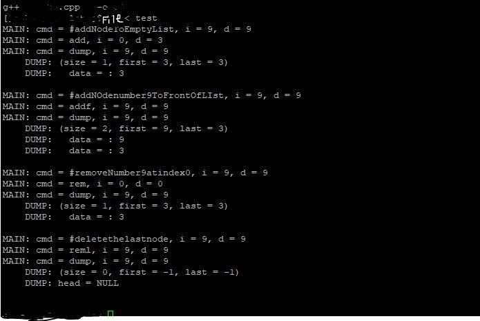 My test code for my code is hanging on my remove_last call