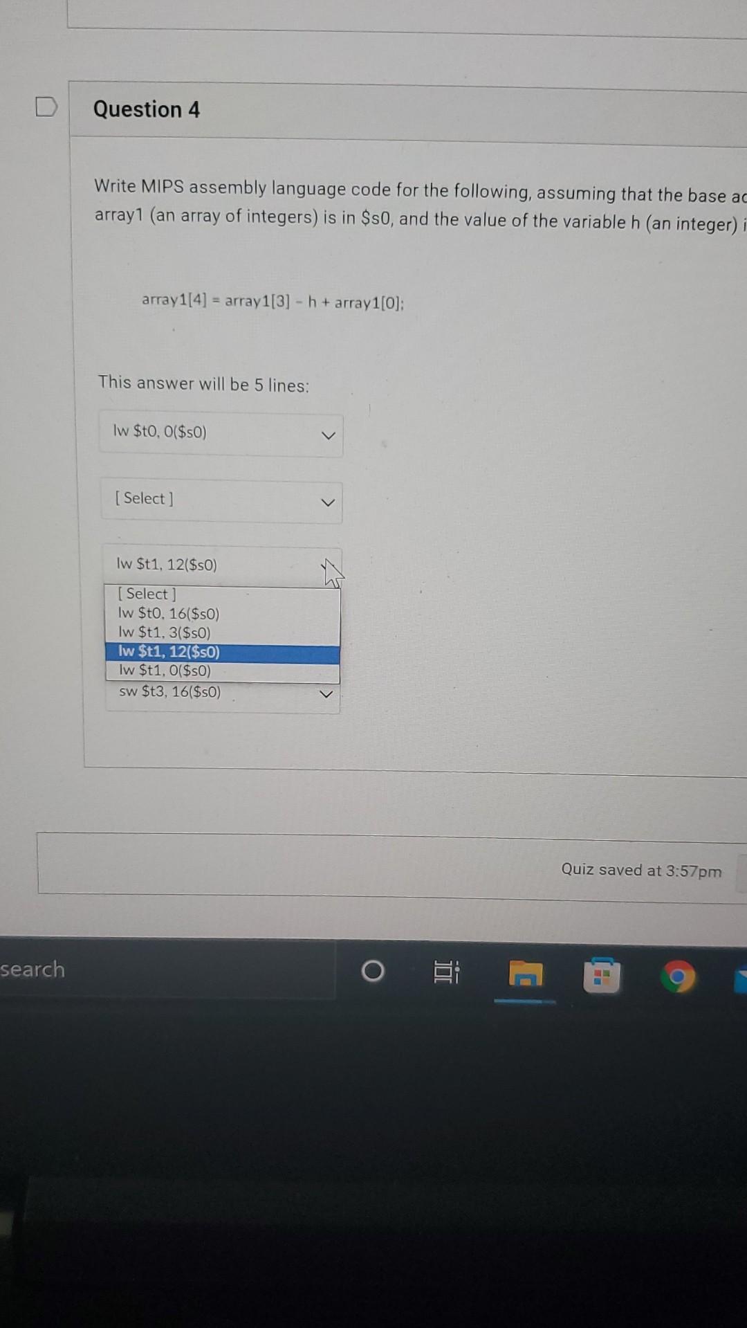 is in Ss0, and the value of the variable h (an integer)