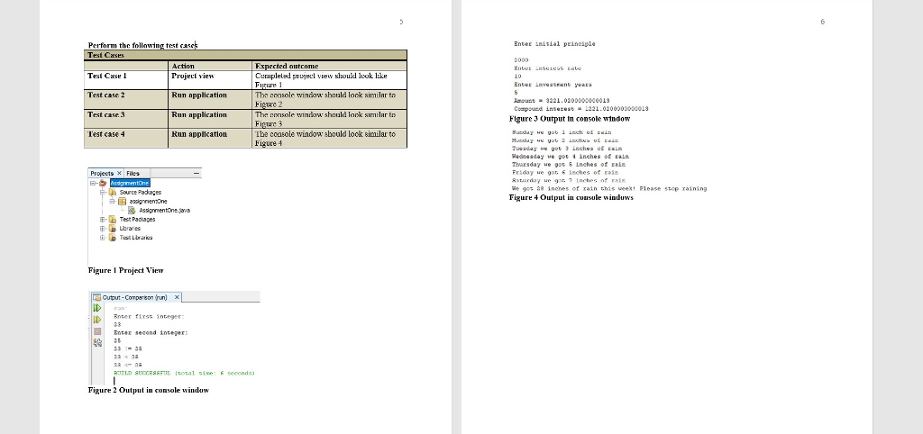 the main elass called AssignmentOne java Assignmentng class Methad i) shold 1.