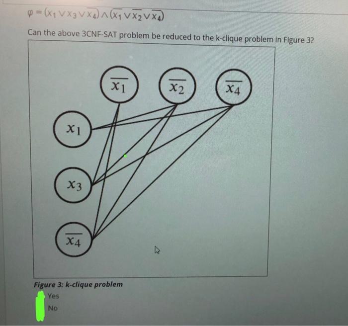 in Figure 1? xi X2 X4 X1 X3 Figure 1: k-clique problem
