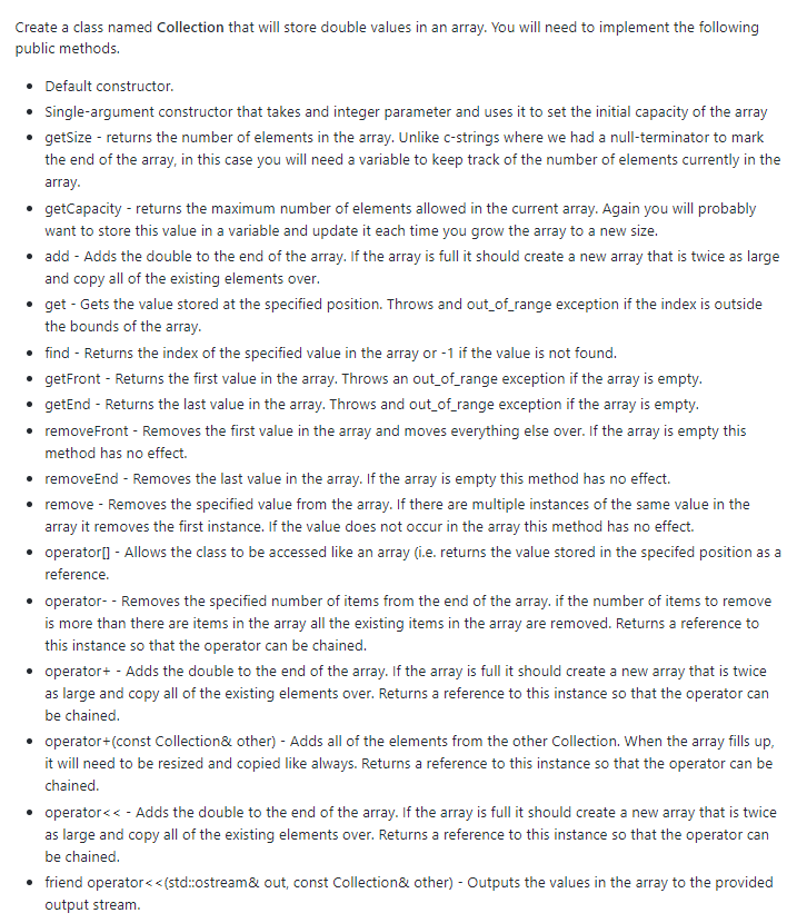 C++, header file already sorted and below is the .cpp file that