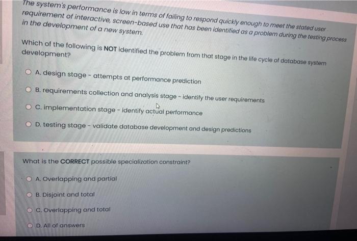 types and structures and constraints on the data to be stored in