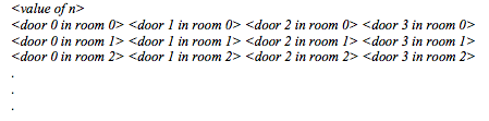 whose size is specified by the user and read in a maze