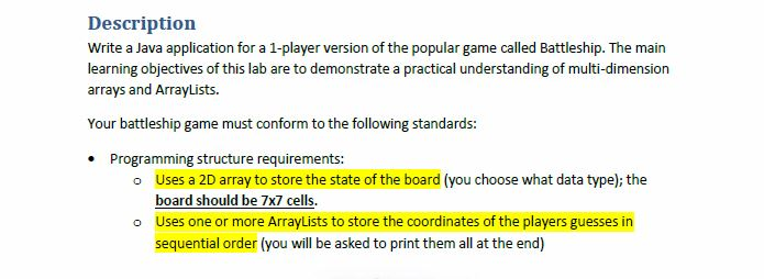 Any help would be greatly appreciated Description Write a Java application for