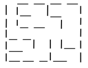maze or read in a maze from a file, the program would