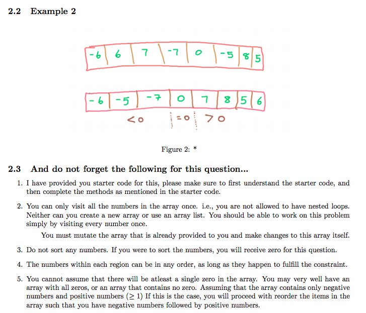 class ReOrder { /* * TODO: You are asked to complete the