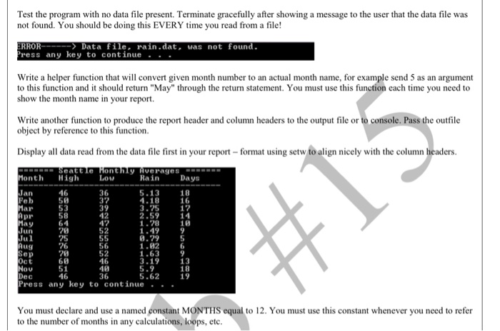 programming environment to write a program to manipulate simple arrays Always bring