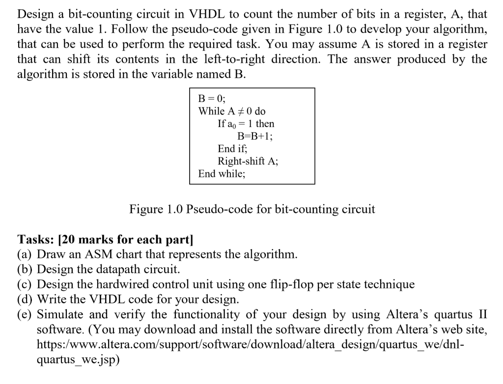  can anyone help me to write VHDL code Thank you Design