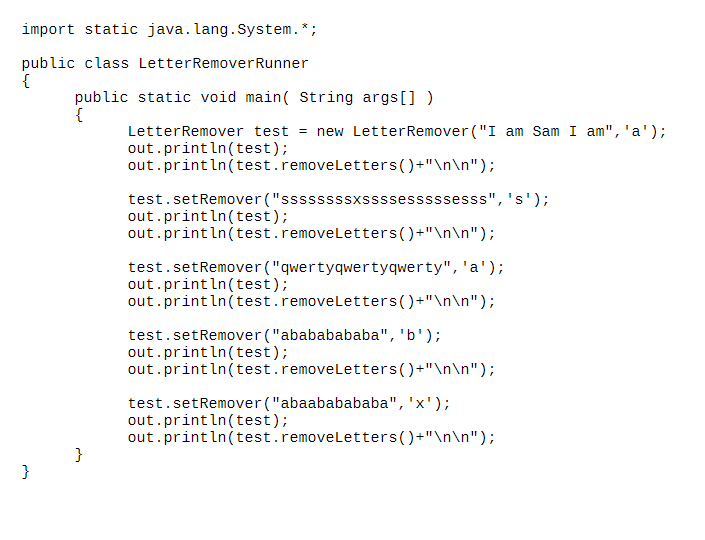  This is done in replit using Java The first two pictures