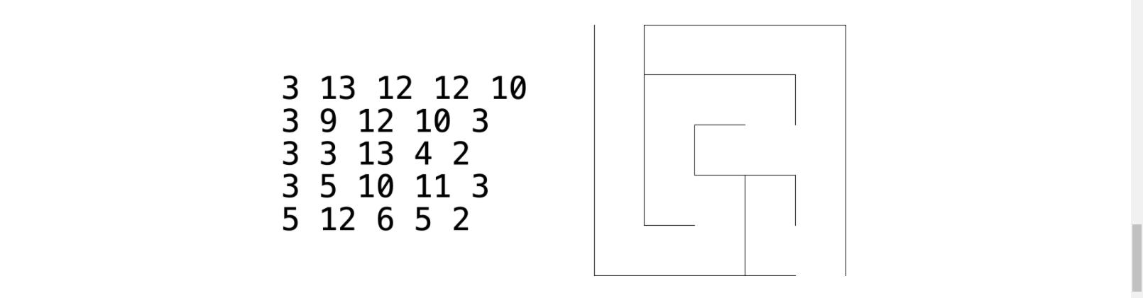 Create a maze generator where you ask the user for the number