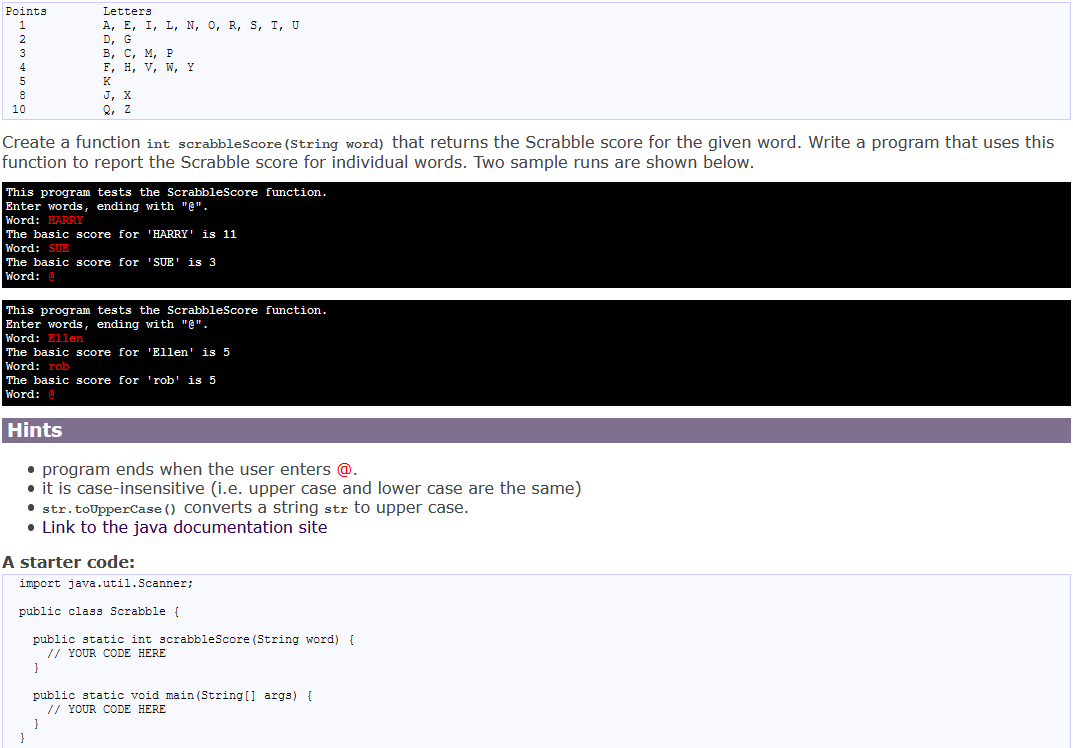 Points - Letters A, E, I, I, N, O, R, S,