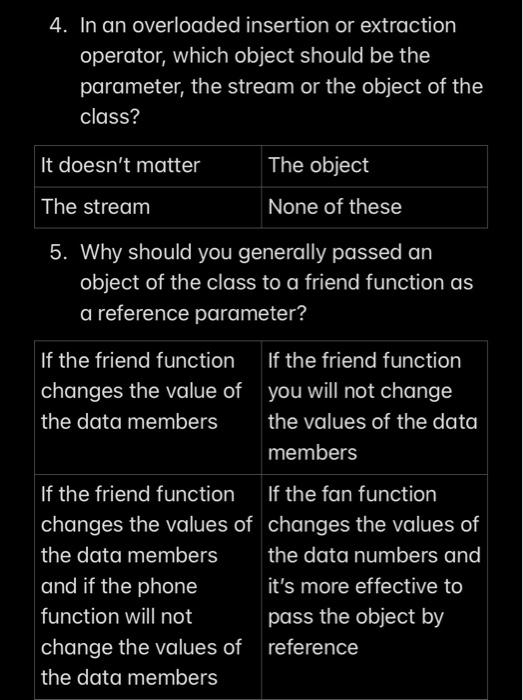 not modify the data members of the object, the function should have