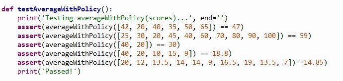 but when handed in the autograder it replies with (local variable 'avg'
