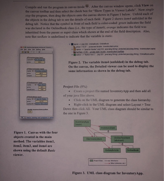 the protected visibility modifier o A double called price using the protected