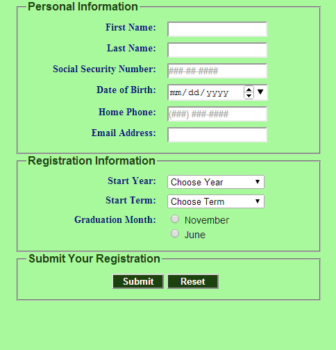 Need help making simple HTML page! Here's some more information about it: