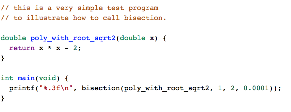 is the value x such that f (x) is zero) The function