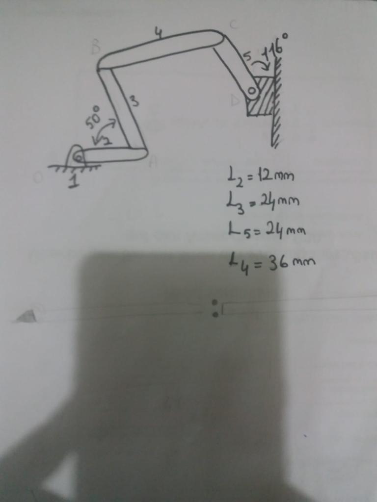 please help me? b) Perform velocity and acceleration analysis graphically to