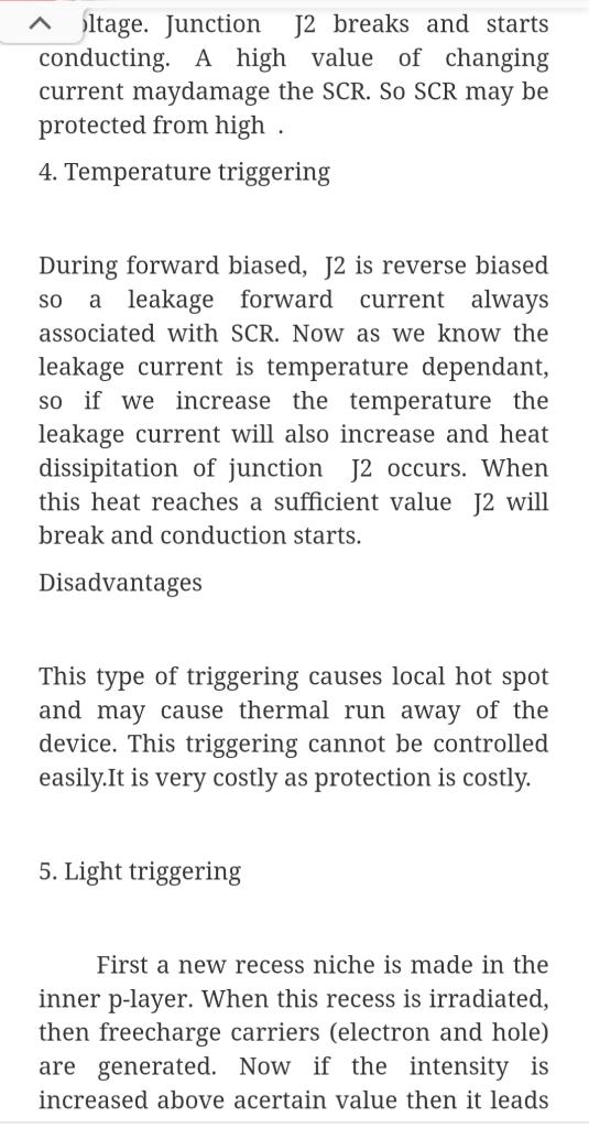 computer engeeneering ........ ^ Oltage. Junction J2 breaks and starts conducting. A