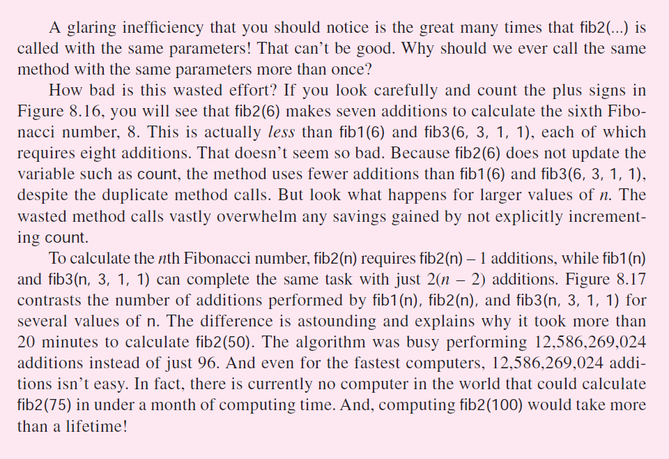 everything works step by step. THE BIGGER PICTURE THE COMPLEXITY OF RECURSIVE
