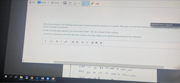 please answer a and b Mode - Delay - Rahime Belen Saglam