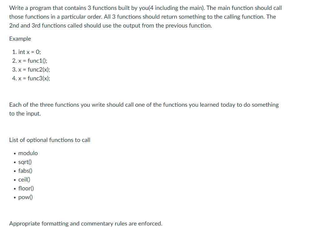  Using the following example, to build an example by C++, Thank
