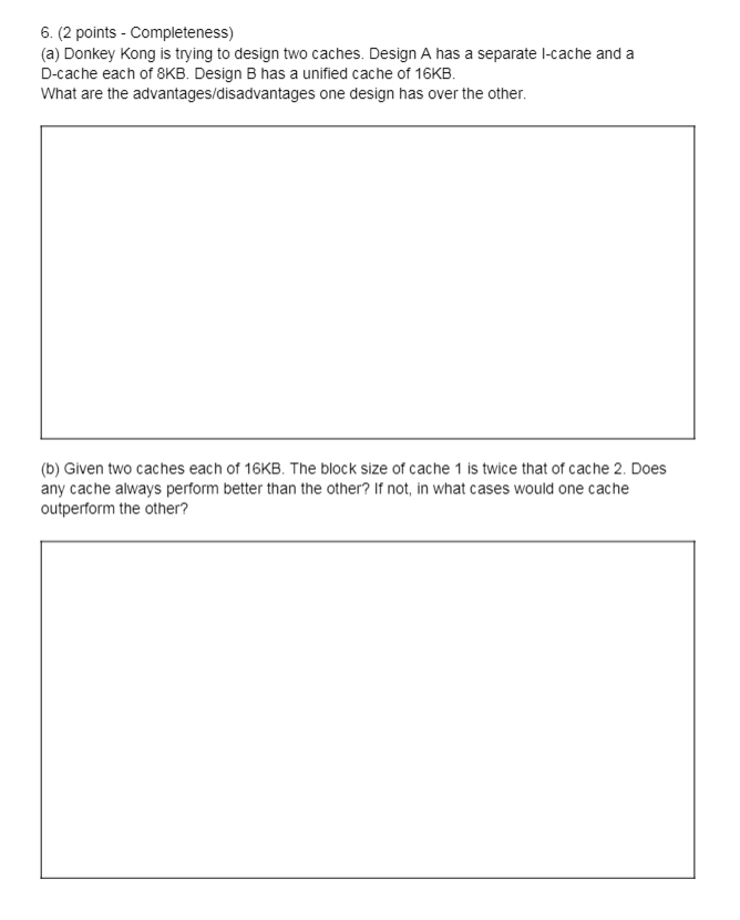 6. (2 points - Completeness) (a) Donkey Kong is trying to